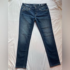 Miss Me Dark Wash Skinny Jeans SZ 31